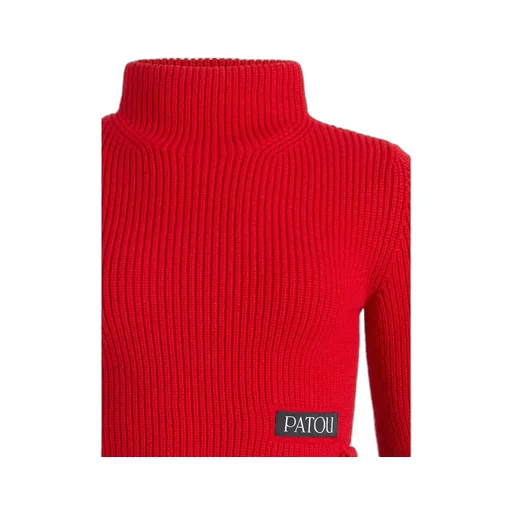 Ribbed Mock-Neck Top