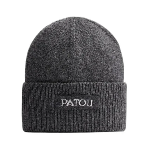 Logo Label Knit Beanie