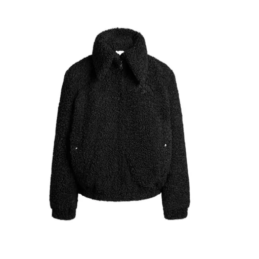 High-Neck Bomber Jacket