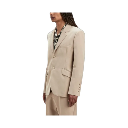 Retro Single-Breasted Tailored Blazer