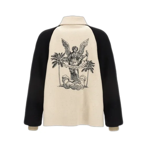 Logo Detailed University Jacket