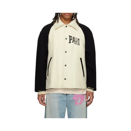 Logo Detailed University Jacket