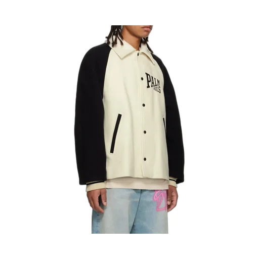 Logo Detailed University Jacket