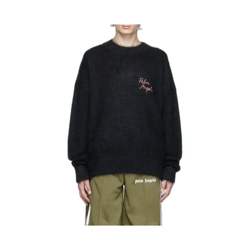 Logo Intarsia Crewneck Jumper