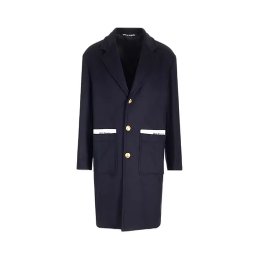 Single-Breasted Mid-Length Coat