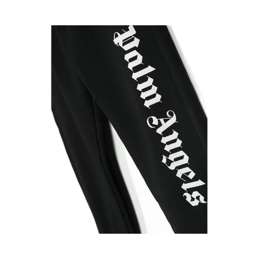 Logo-Printed Tapered Leg Track Pants