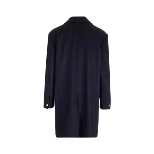 Single-Breasted Mid-Length Coat
