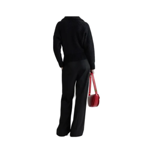 Bouclé Zip-Front Jacket