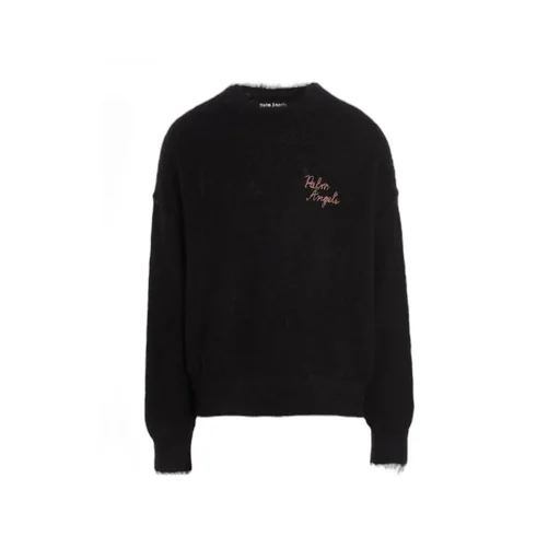 Logo Intarsia Crewneck Jumper