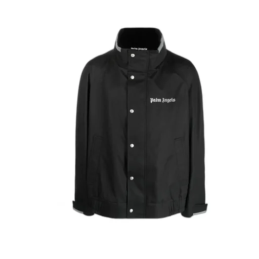 Logo-Printed Long-Sleeved Jacket