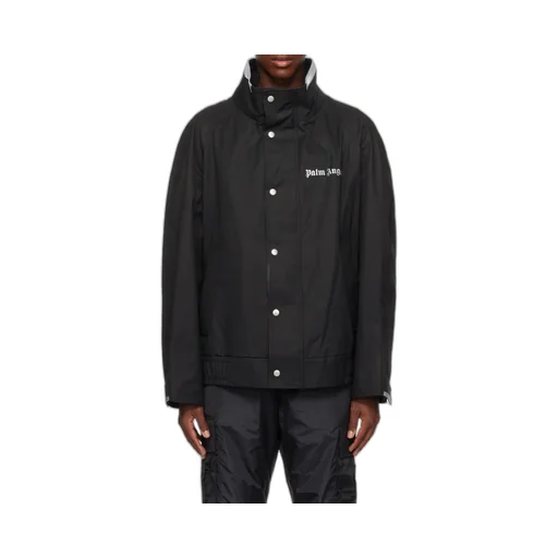 Logo-Printed Long-Sleeved Jacket