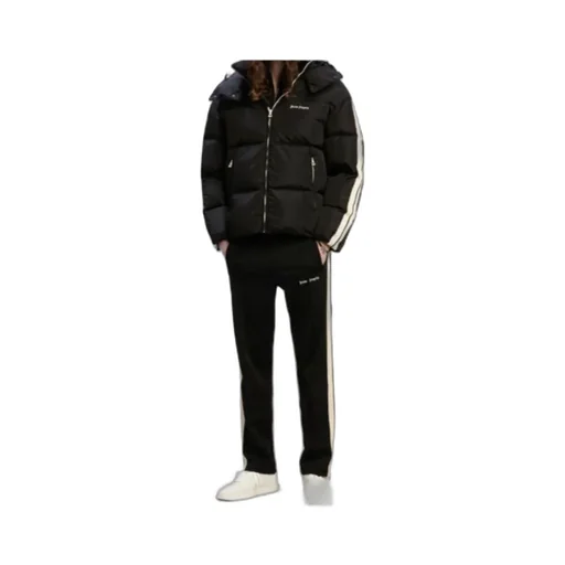 Logo Embroidered Padded Track Jacket