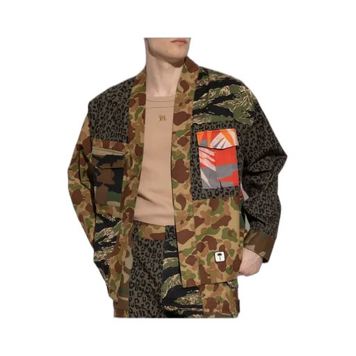 Panelled Military Jacket