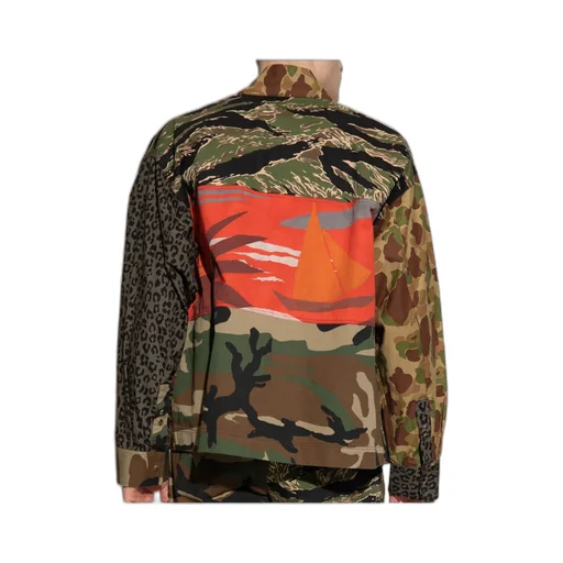 Panelled Military Jacket