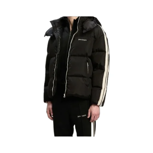 Logo Embroidered Padded Track Jacket