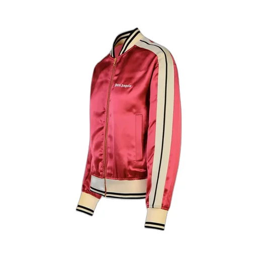 Logo Printed Zipped Bomber Jacket