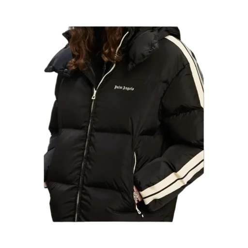 Logo Embroidered Padded Track Jacket