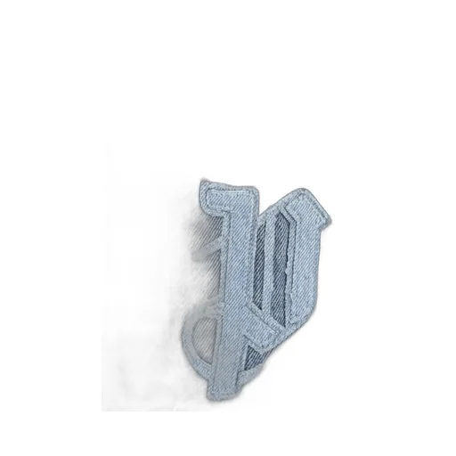 Logo Patch Straight-Leg Jeans