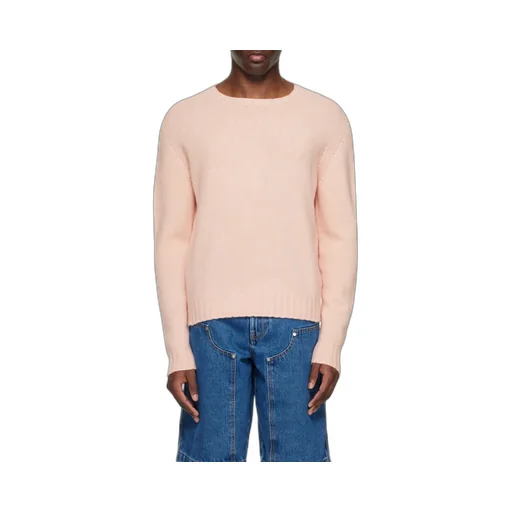 Logo Intarsia Crewneck Sweater