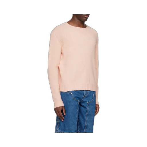 Logo Intarsia Crewneck Sweater