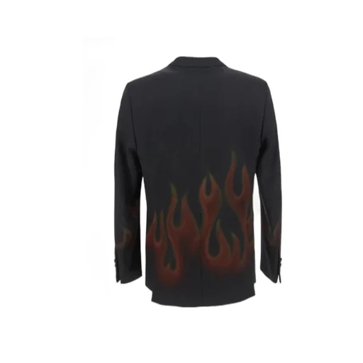 Burning Double-Breasted Blazer