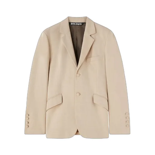 Retro Single-Breasted Tailored Blazer