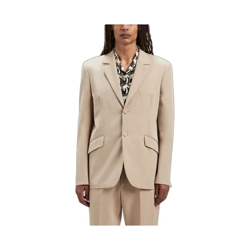 Retro Single-Breasted Tailored Blazer
