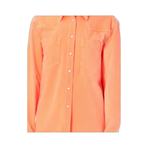 Press Stud Denim Shirt