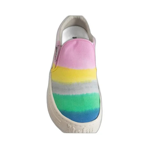 Rainbow Printed Slip-On Sneakers