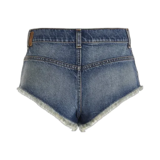 Frayed Hot Denim Shorts