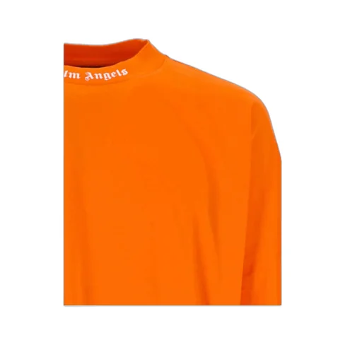 Mock Neck Logo T-Shirt