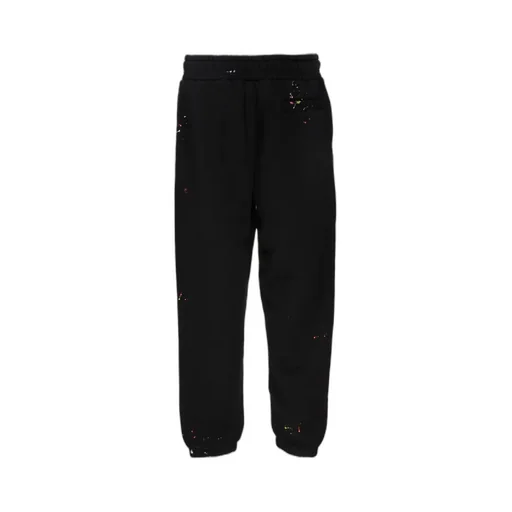 Painted Logo Print Track Trousers