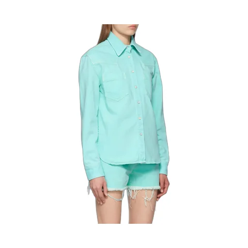 Button-Front Shirt Jacket