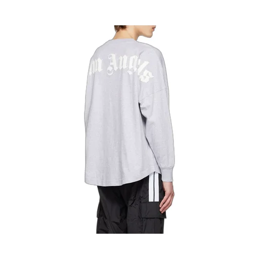Logo-Print Long-Sleeve Top