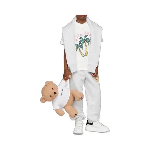 Bear-Motif Track Pants