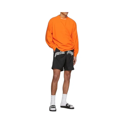 Mock Neck Logo T-Shirt