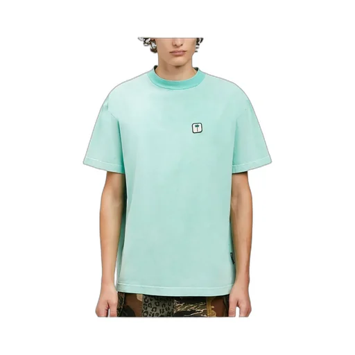 Palm Tree-Logo Cotton T-Shirt