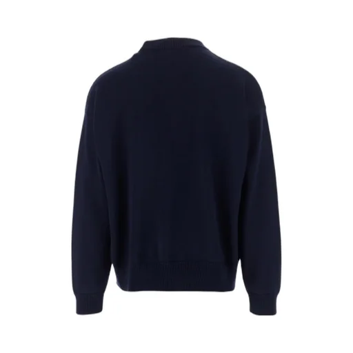 Logo Intarsia Knit Crewneck Jumper