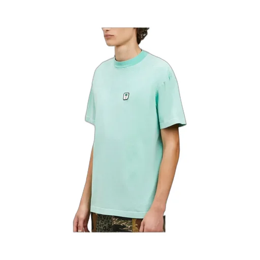 Palm Tree-Logo Cotton T-Shirt