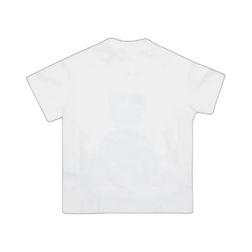 Bear Print Round Neck T-Shirt