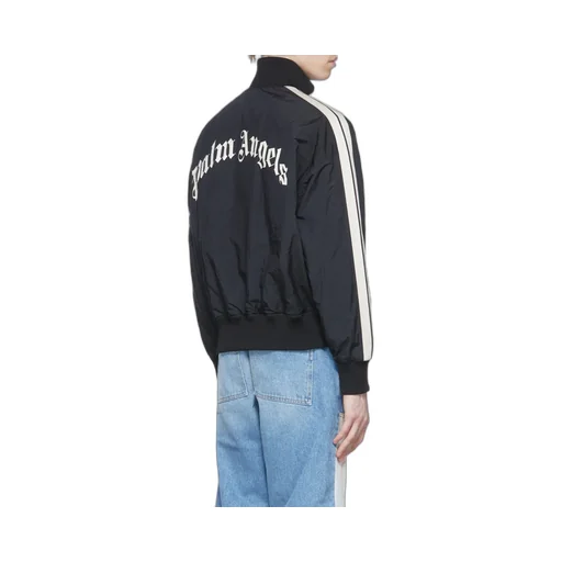 Logo Printed Long-Sleeved Jacket