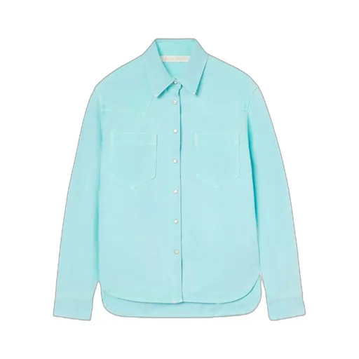 Button-Front Shirt Jacket