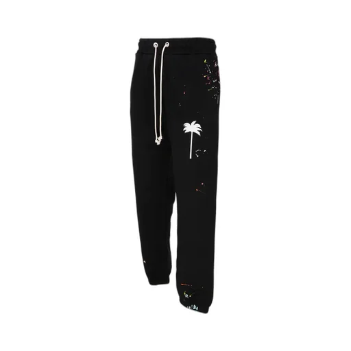 Painted Logo Print Track Trousers