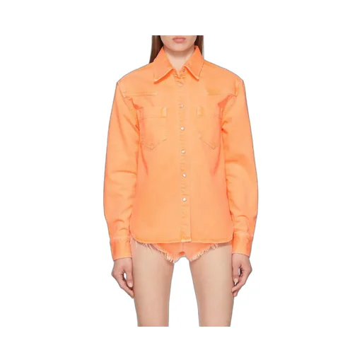Press Stud Denim Shirt
