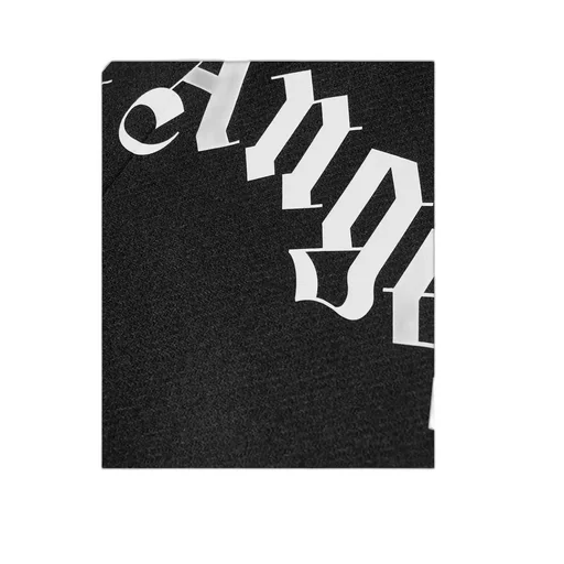 Logo-Printed Single Breasted Coat