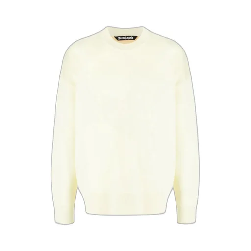 Palm Intarsia Crewneck Sweater