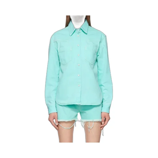 Button-Front Shirt Jacket