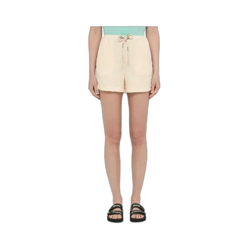 Monogram-Pattern Terry Shorts