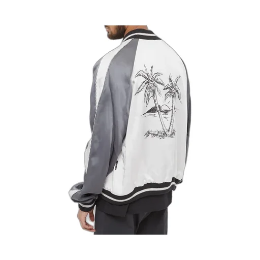 Palm Tree Baseball Jacket