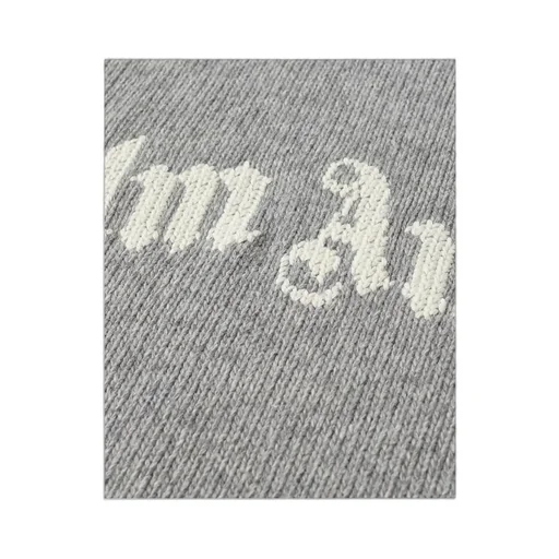 Logo Intarsia-Knitted Crewneck Jumper